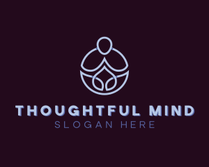 Meditation Yoga Spa logo design