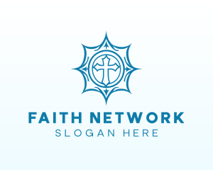 Cross Faith Christianity logo