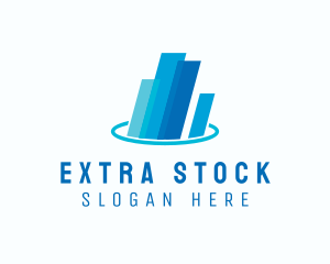 Finance Investment Stocks  logo design