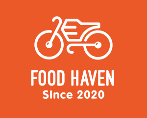 Modern Orange Bike logo