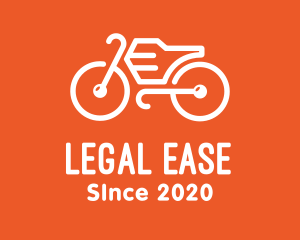 Modern Orange Bike logo
