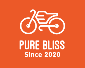 Modern Orange Bike logo