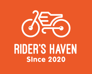 Modern Orange Bike logo