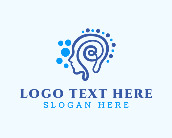 Swirl logo example 1