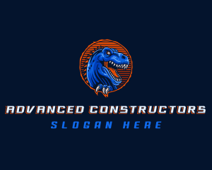 Jurassic Dinosaur Tyrannosaurus Logo