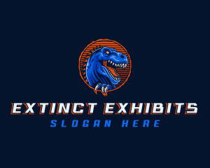 Jurassic Dinosaur Tyrannosaurus logo