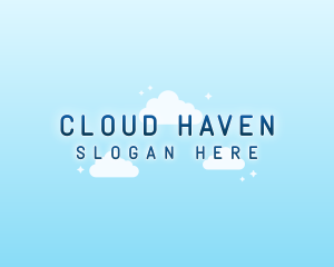 Cotton Cloud Sky logo design