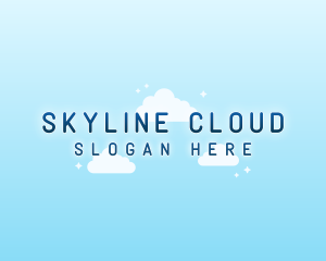 Cotton Cloud Sky logo design