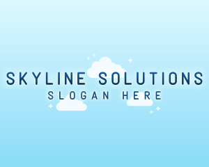 Cotton Cloud Sky logo design