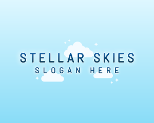 Cotton Cloud Sky logo design