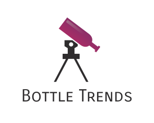 Wine Bottle Telescope logo
