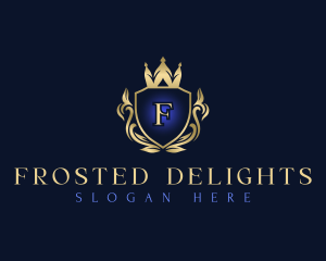 Crest Royal Crown logo design