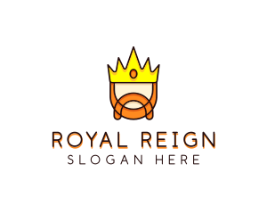 Abstract Royal King logo design