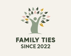 Family Tree Wellness  logo design