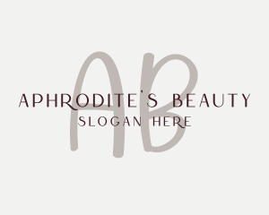 Feminine Beauty Salon Cosmetics logo design