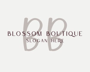 Feminine Beauty Salon Cosmetics logo design