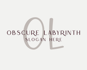 Feminine Beauty Salon Cosmetics logo design