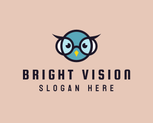 Owl Optical Glasses logo design