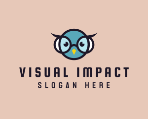 Owl Optical Glasses logo design