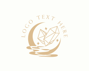 Premium Crystal Diamond logo design