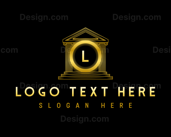 Luxury Column Pillar Logo