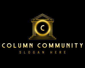 Luxury Column Pillar logo