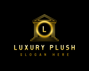 Luxury Column Pillar logo design