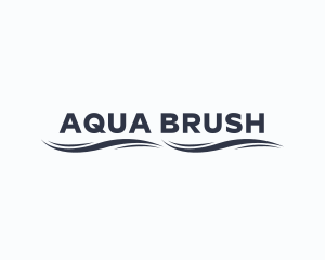 Aqua Wave Business logo design