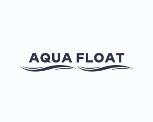 Aqua Wave Business logo design