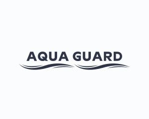 Aqua Wave Business logo design