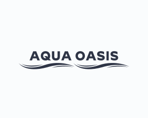 Aqua Wave Business logo design