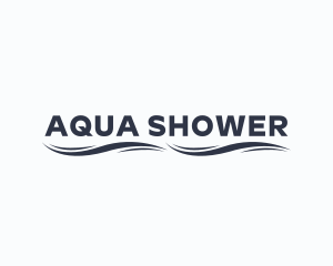 Aqua Wave Business logo design