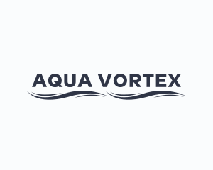 Aqua Wave Business logo design