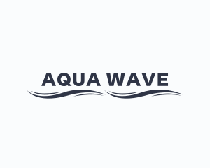 Aqua Wave Business logo design