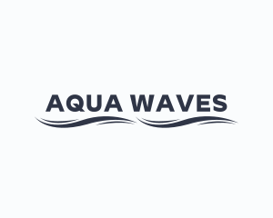 Aqua Wave Business logo design