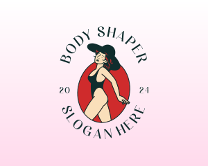 Sexy Woman Body logo design