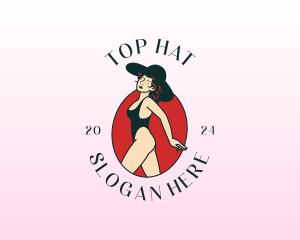 Sexy Woman Body logo design