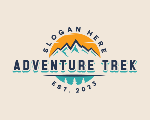 Mountain Outdoor Adventure logo design