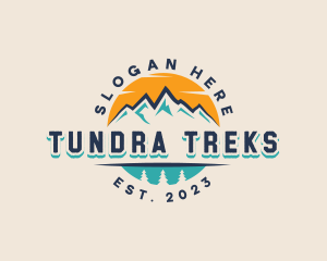 Mountain Outdoor Adventure logo design