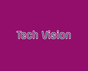 Futuristic Cyber Tech logo design