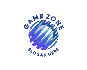 Tech Innovation Globe Logo