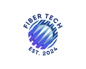 Tech Innovation Globe logo design