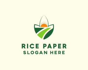 Nature Farming Field logo design