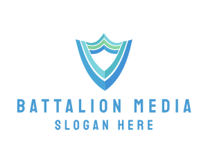 Secure Business Shield logo design