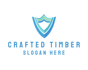 Secure Business Shield logo design