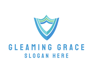 Secure Business Shield logo design