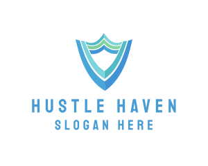 Secure Business Shield logo design