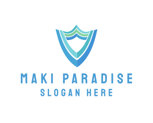 Secure Business Shield logo design