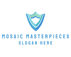 Secure Business Shield logo design