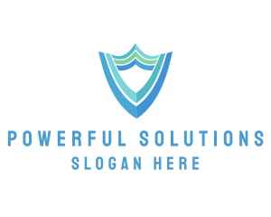 Secure Business Shield logo design